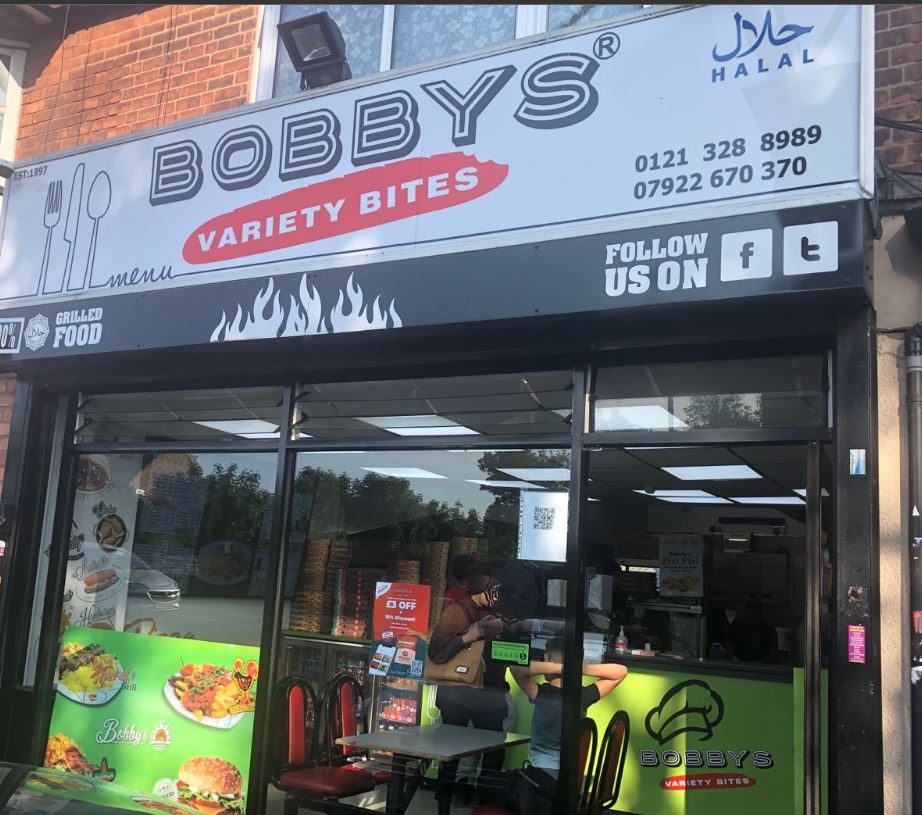 Bobby's Variety Bites Birmingham 